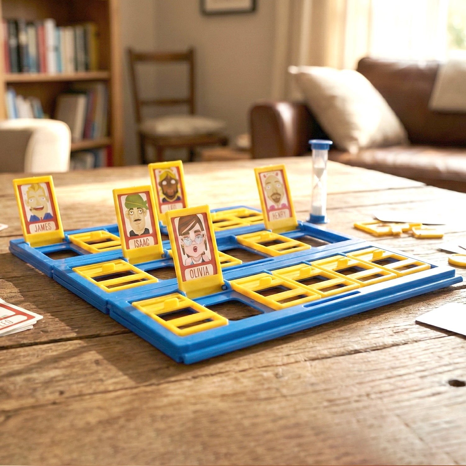 Children playing the Who Am I mind game boosting logic and memory skills