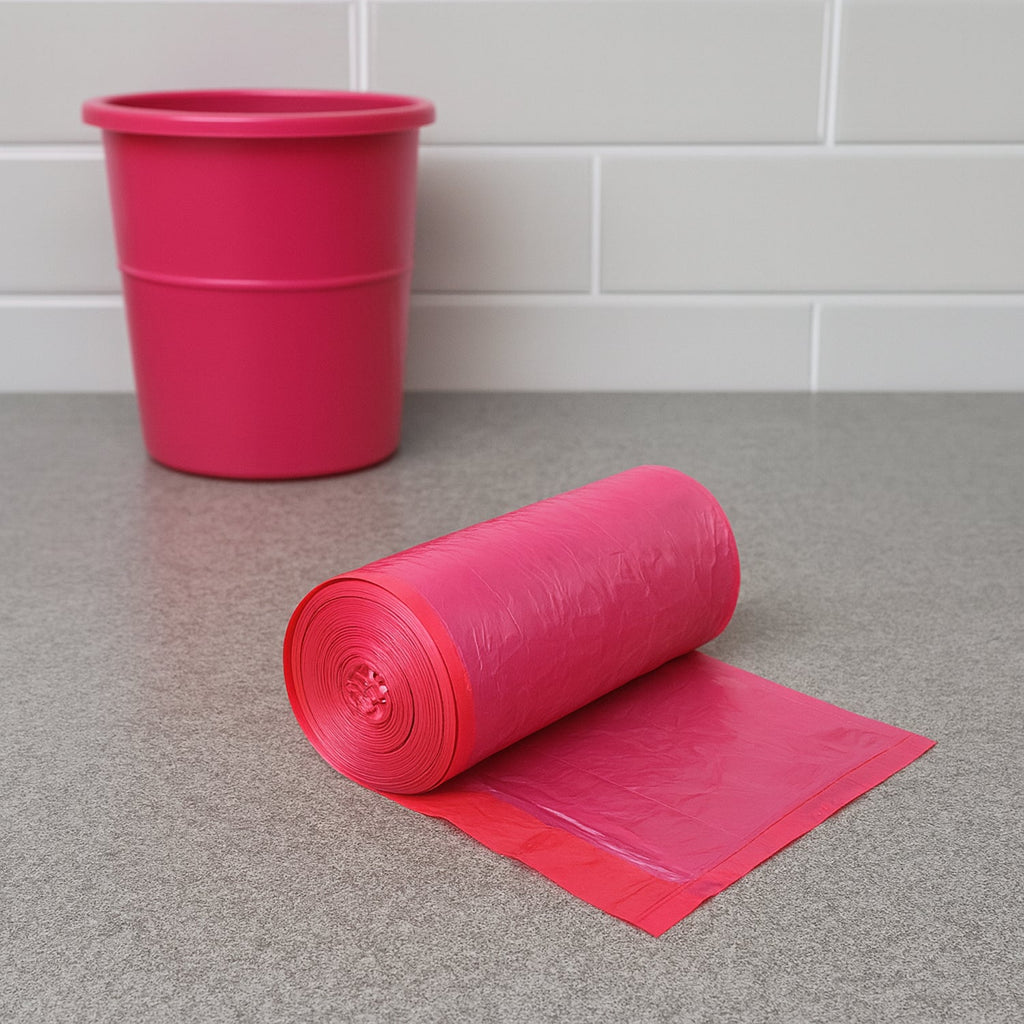Leak-proof biodegradable garbage bag designed for hygienic waste management