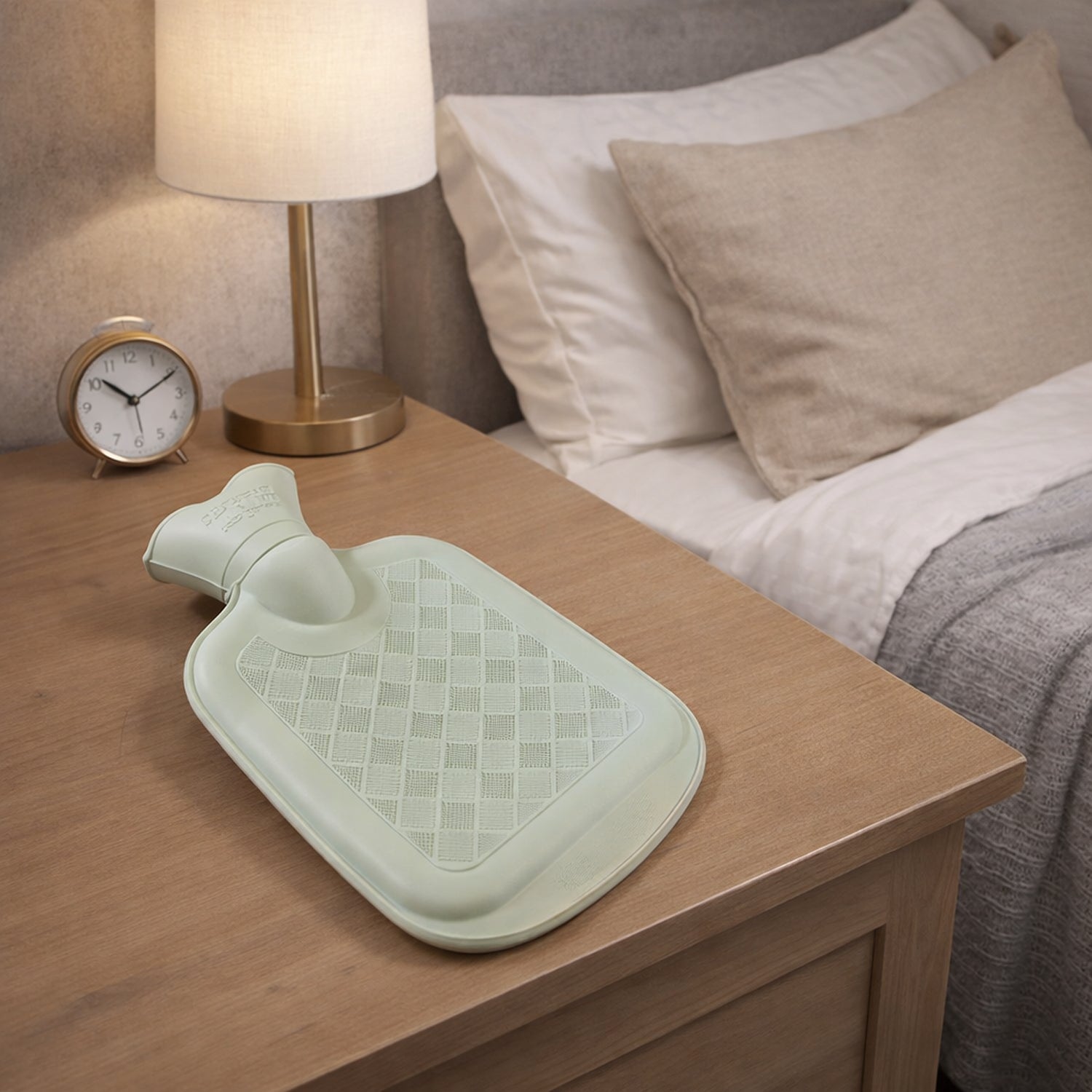 Premium hot water bag 19x11 cm with soft rubber material for pain relief and relaxation