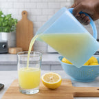 Summer drink serving jug from Easy Cool Lemon Set with lid and handle