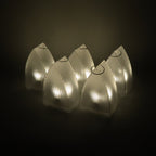 Flameless LED lantern lights set for pooja and festival decoration