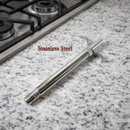 Ergonomic handle of stainless steel gas stove spark lighter for easy use