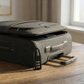 3-digit combination travel lock securing luggage zipper