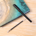 Complete refillable black marker pen set perfect for office and school use