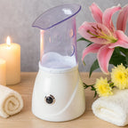 Facial steamer device designed for professional deep skin cleansing