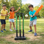 Professional style cricket stump set for training and games