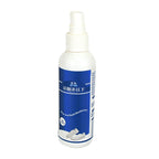 Illustration of natural ingredients like tea tree and peppermint in our shoe spray.
