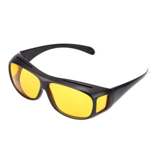 Detailed view of Safora high-definition night driving glasses.
