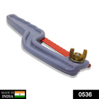 BoltForce Mini Hacksaw with ergonomic handle, ready for precise cutting tasks.