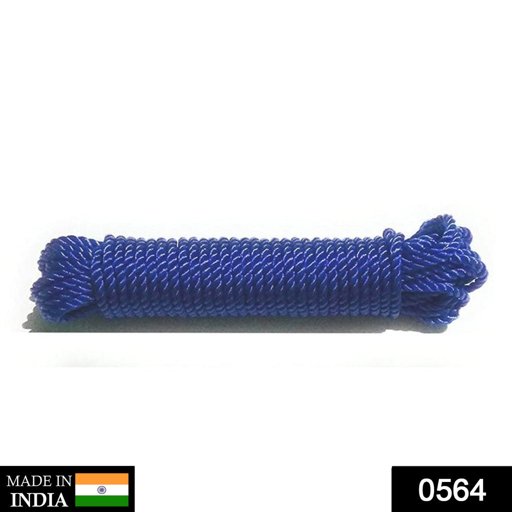 Close-up view of the durable mixed-color multipurpose rope for versatile use.