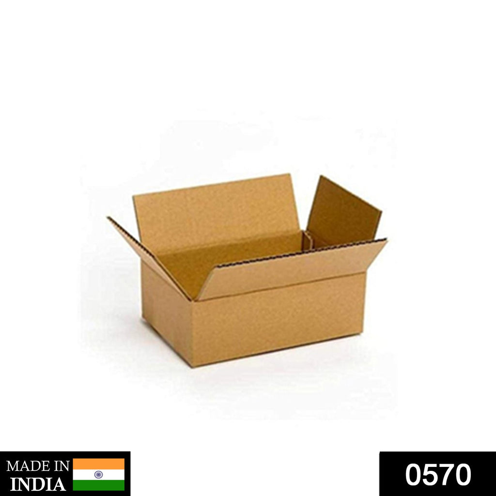 Stack of brown corrugated boxes, ideal for product packaging and moving.