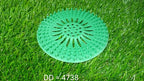 Mobile and transportable shower drain cover for flexible placement and easy cleaning.