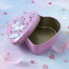 Heart shape gift box and plush keychain set perfect for kids gifting occasions