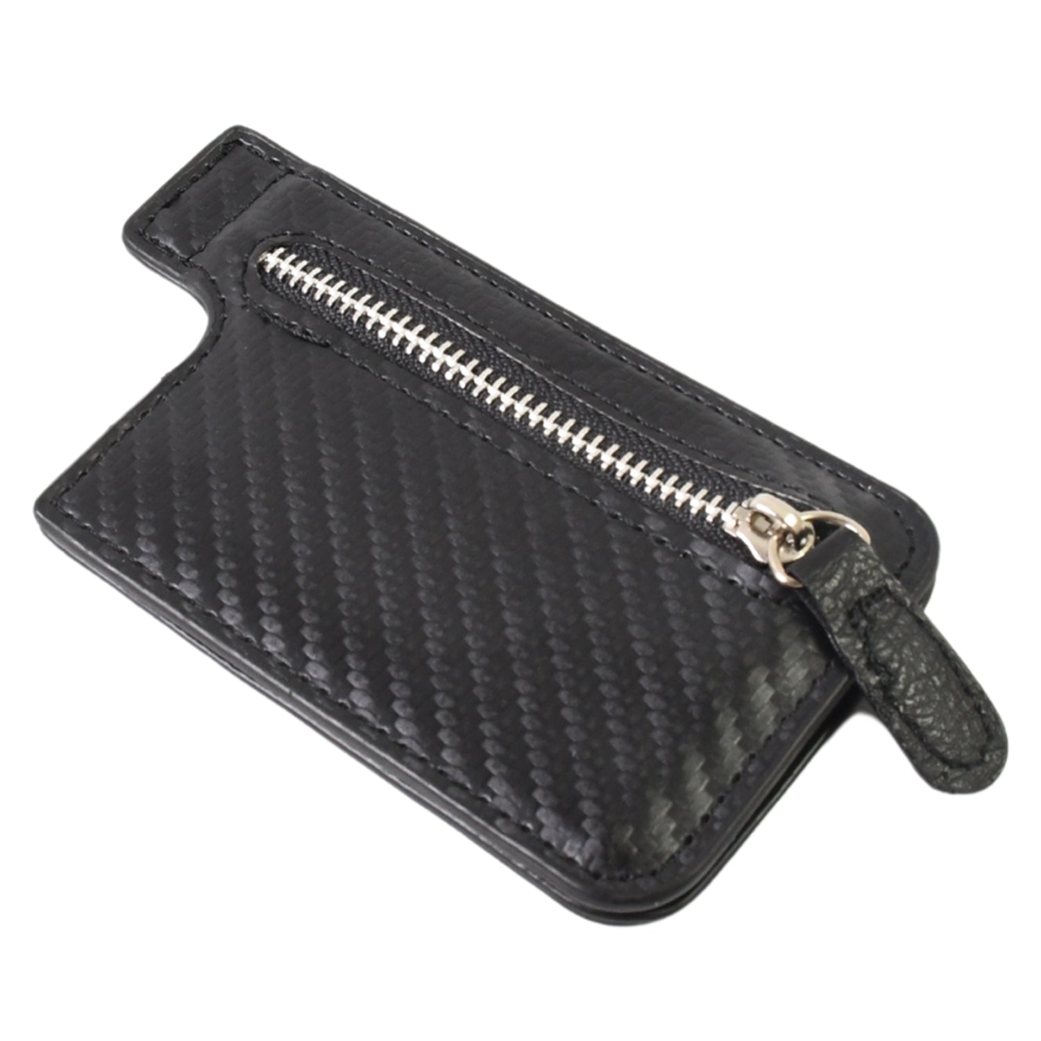 Rear view of the adhesive phone card holder, highlighting its strong adhesive backing.
