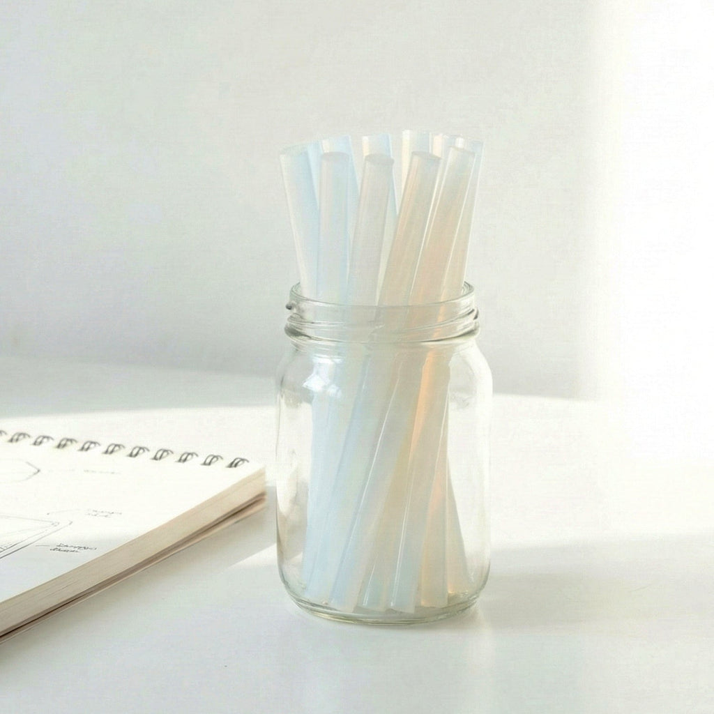 DIY craft project assembled using strong hot glue sticks