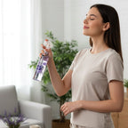 Long lasting lavender air freshener bottle for indoor use
