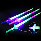 LED sword toy with luminous glowing blade for kids