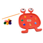 Fuzzy Fu Fu Monster colorful activity toy, a fun early development toy for active play.