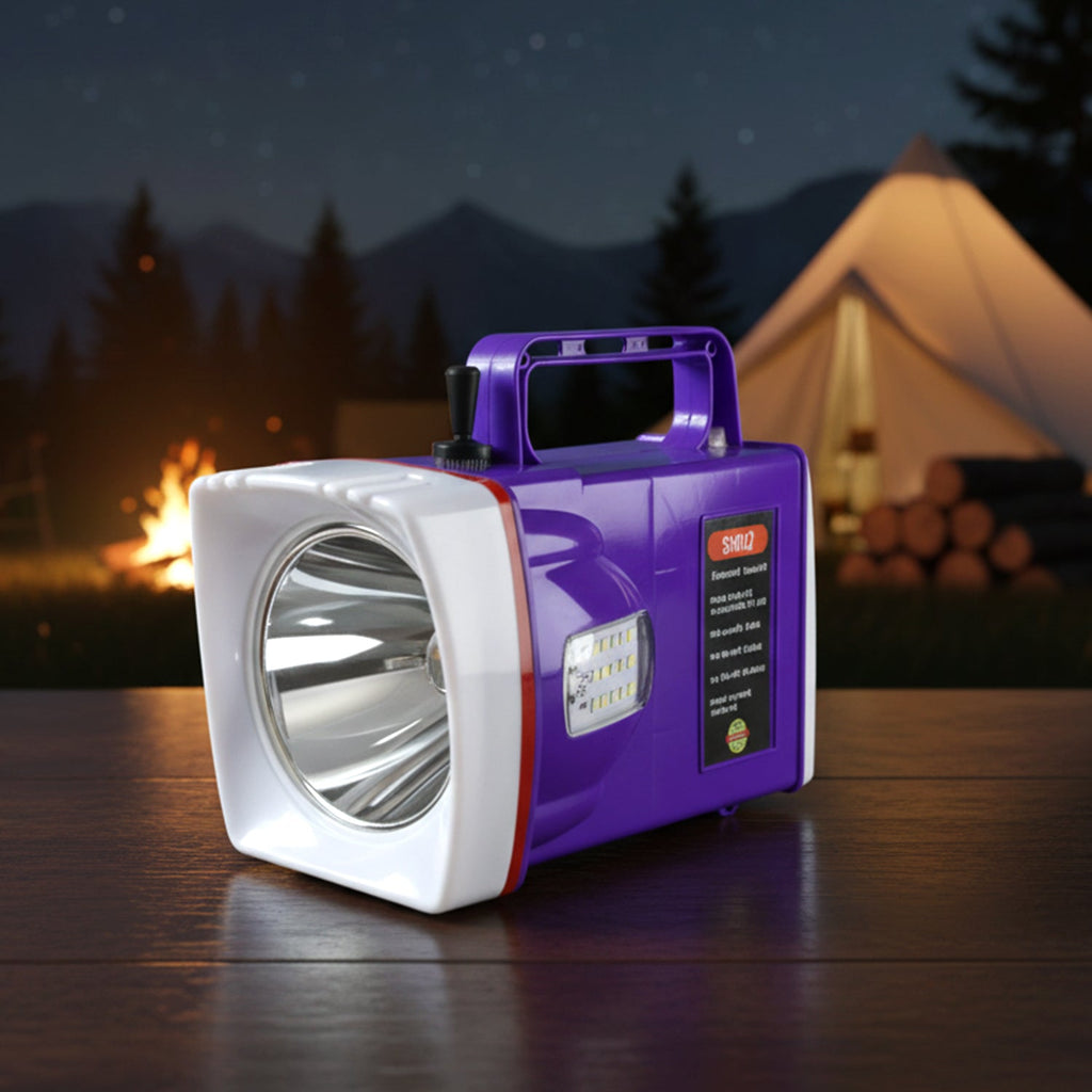 Long range LED torch with battery by Omega
