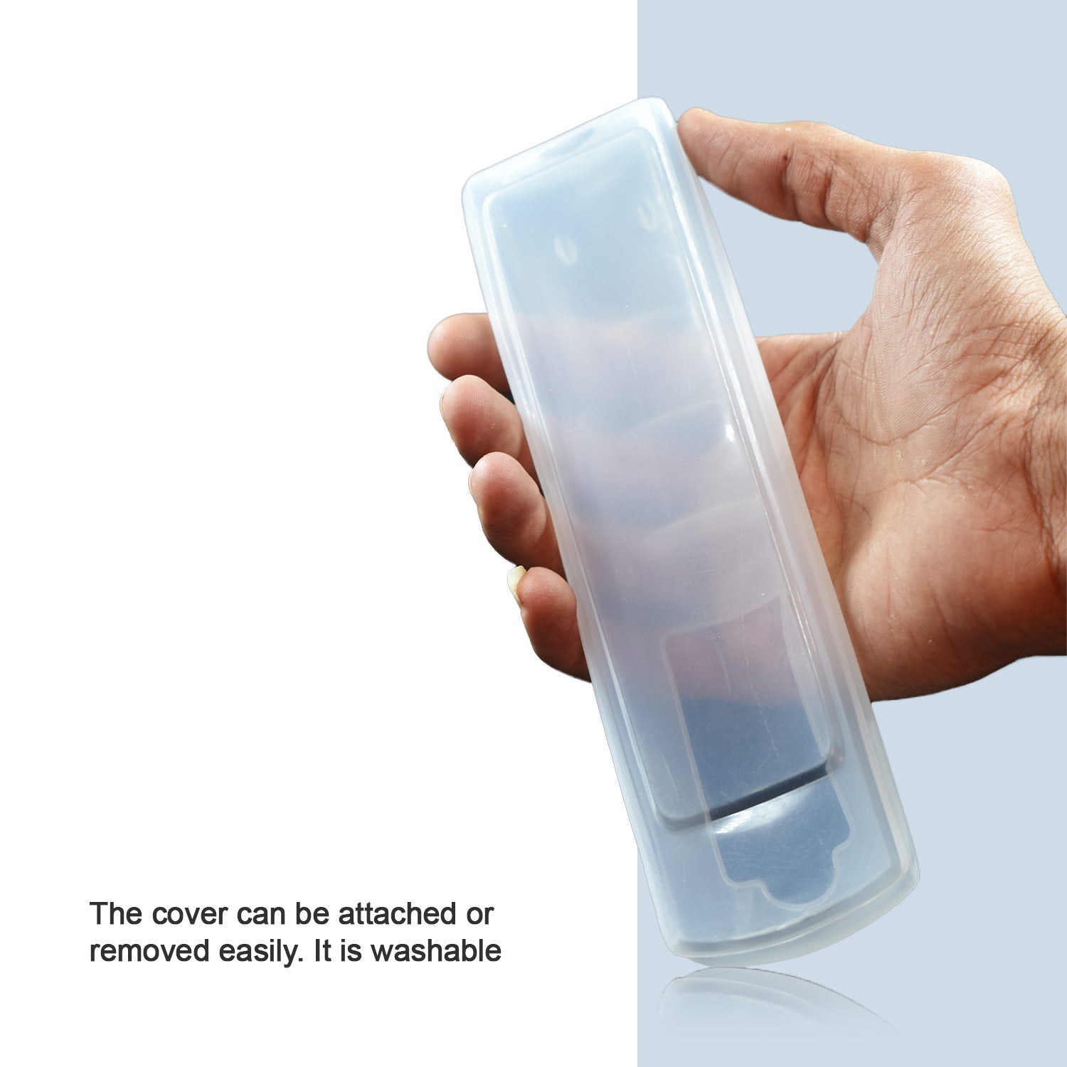 Essential protective cover for set-top box remotes, keeping them clean and scratch-free.