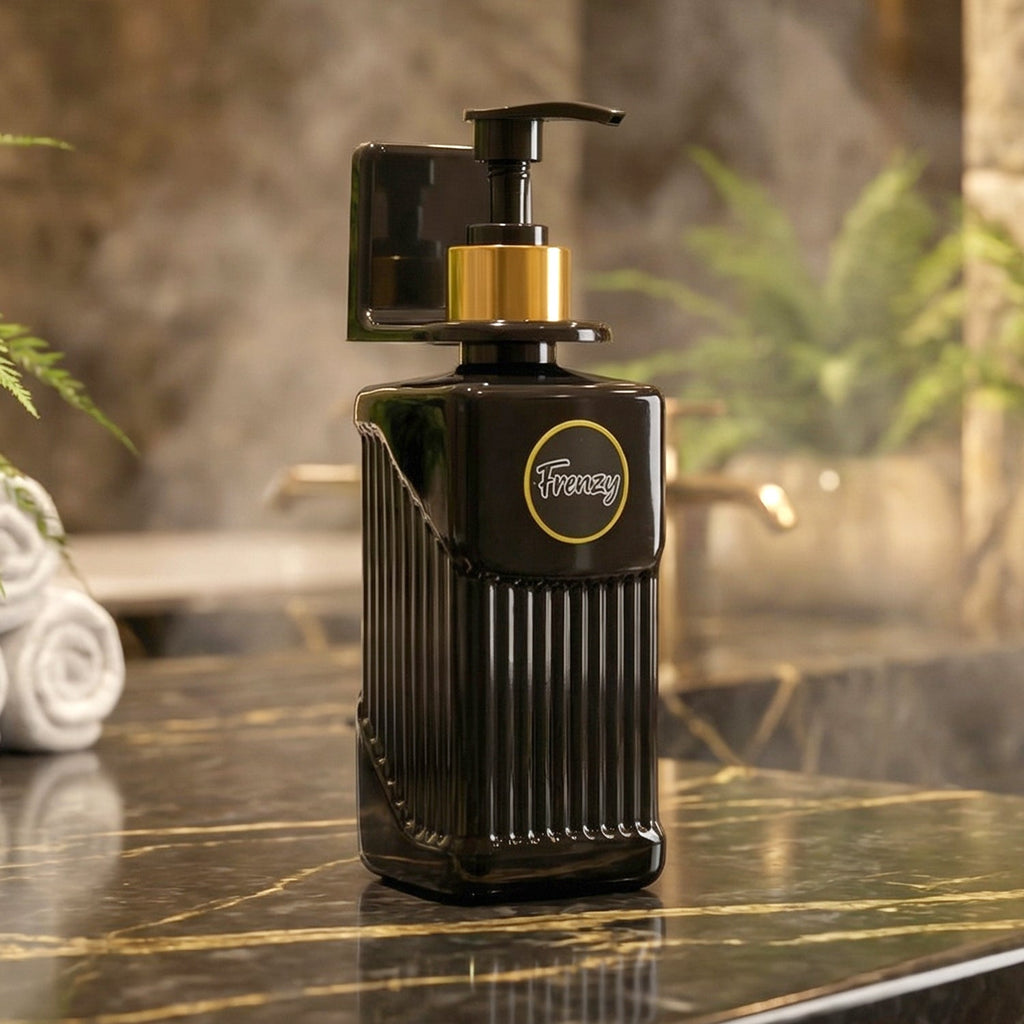 Refillable and compact handwash soap container for home use