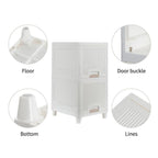 Colorful storage drawers ideal for organizing toys and art supplies in a child's room.