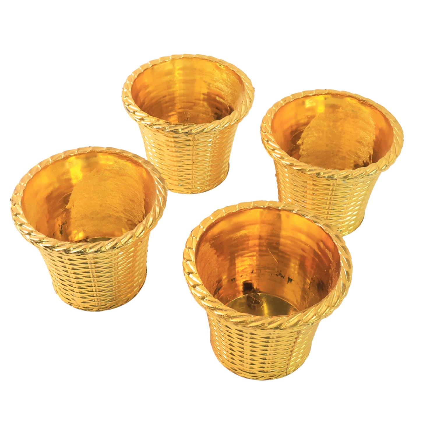 Close-up of durable Valencia plastic flower pot made from BPA-free material