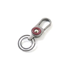 Durable dual ring keychain for everyday use