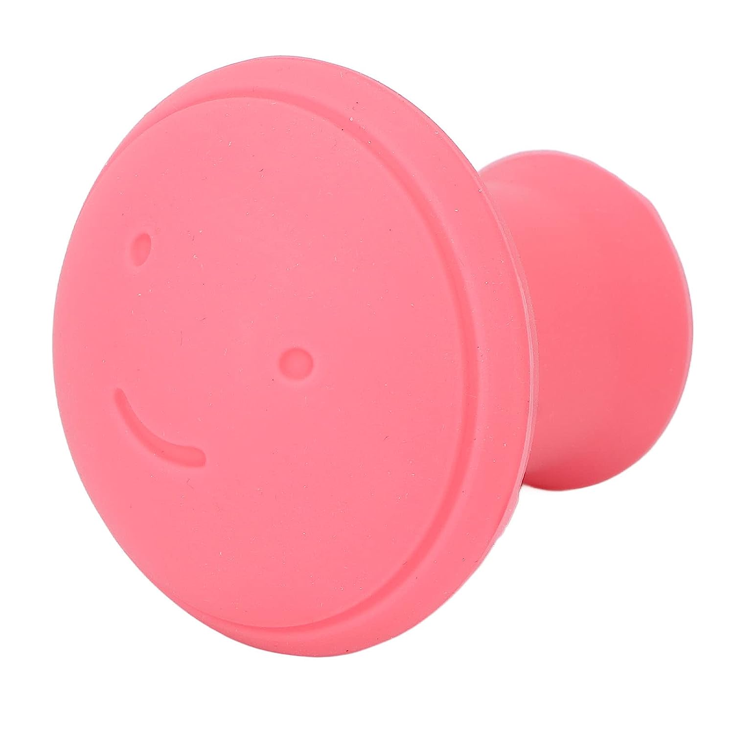 Portable silicone facial exerciser, ideal for daily jawline toning and stress relief.