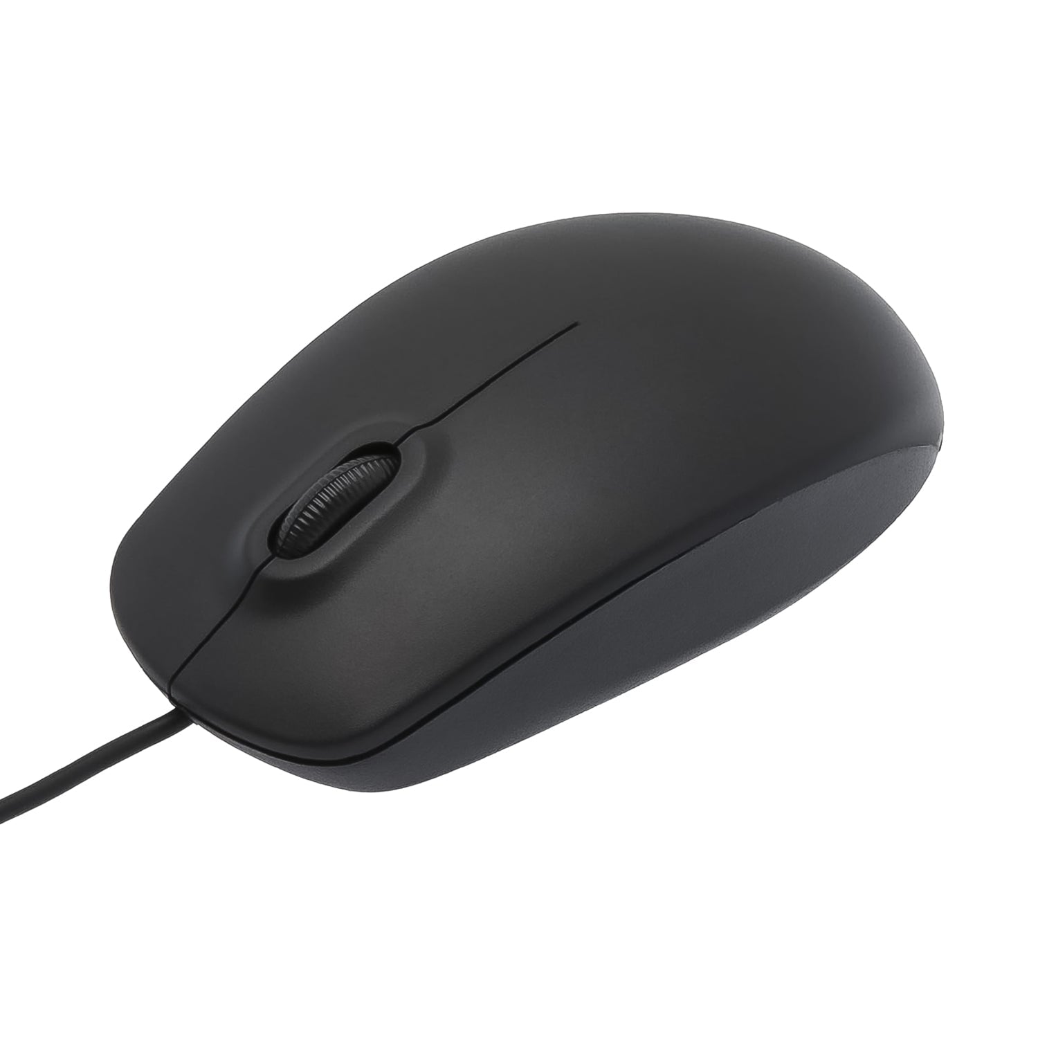 Durable USB cable of the Compshop M-111 Wired Optical Mouse, ensuring reliable connection.