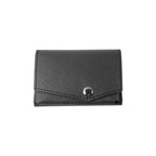 Small travel pouch style compact wallet with a secure snap closure