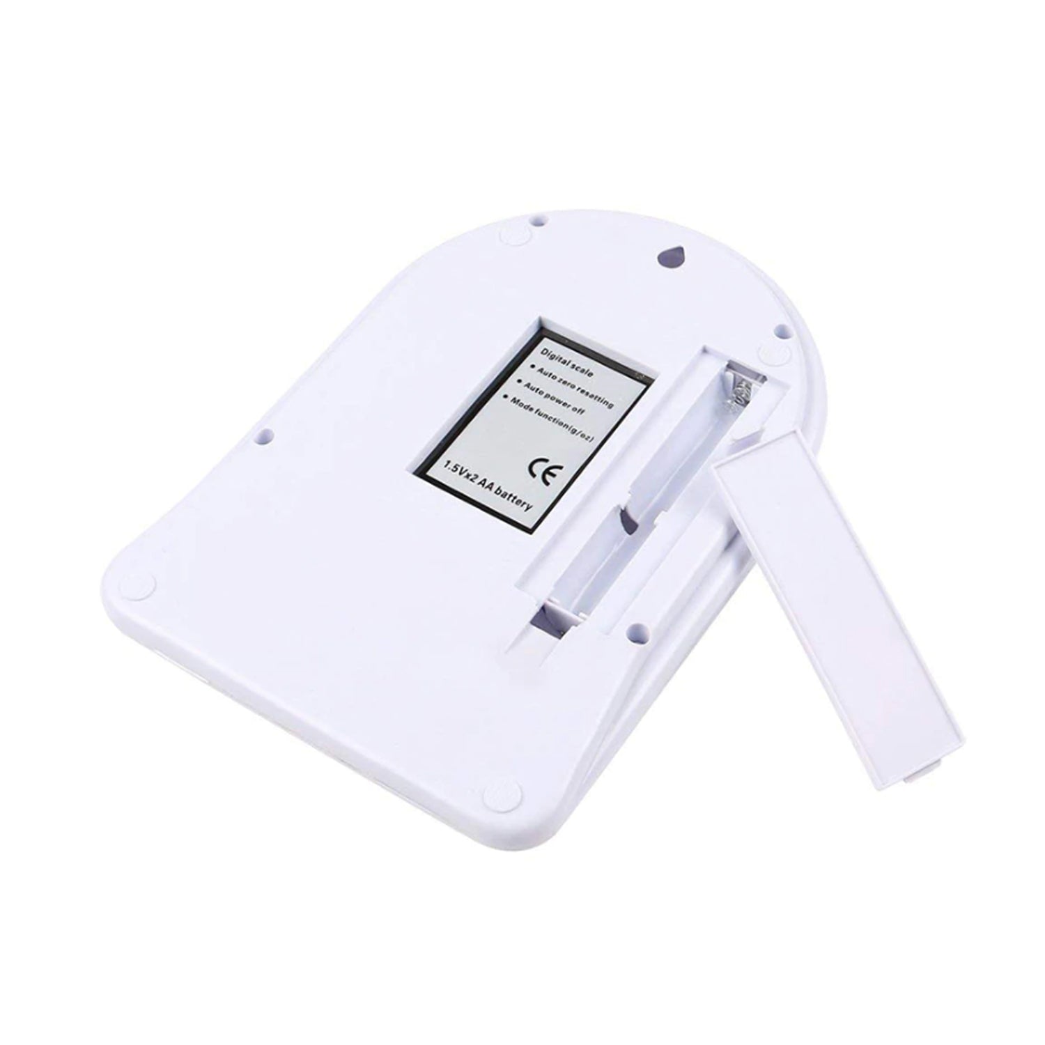 Modern 10 kg digital kitchen scale, ideal for home baking and cooking.