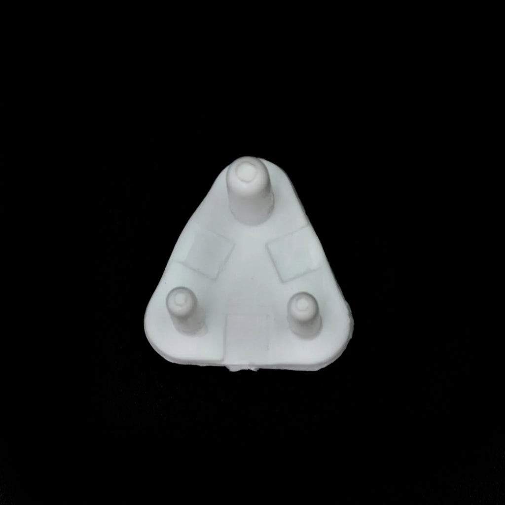 Big safety cover guards securely fit into electric plugs.