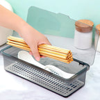 Kitchen sink tray for organizing cleaning tools