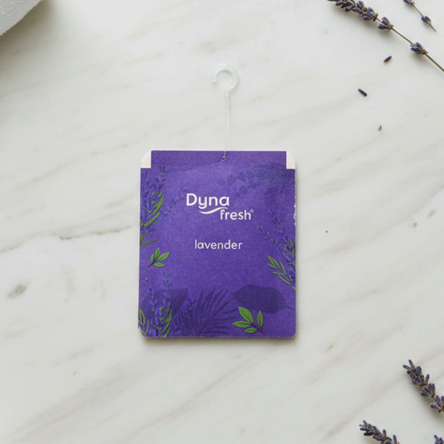 Bathroom lavender gel deodorizer hanger suitable for small spaces