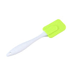 Versatile silicone cooking spatula with easy to clean and store features