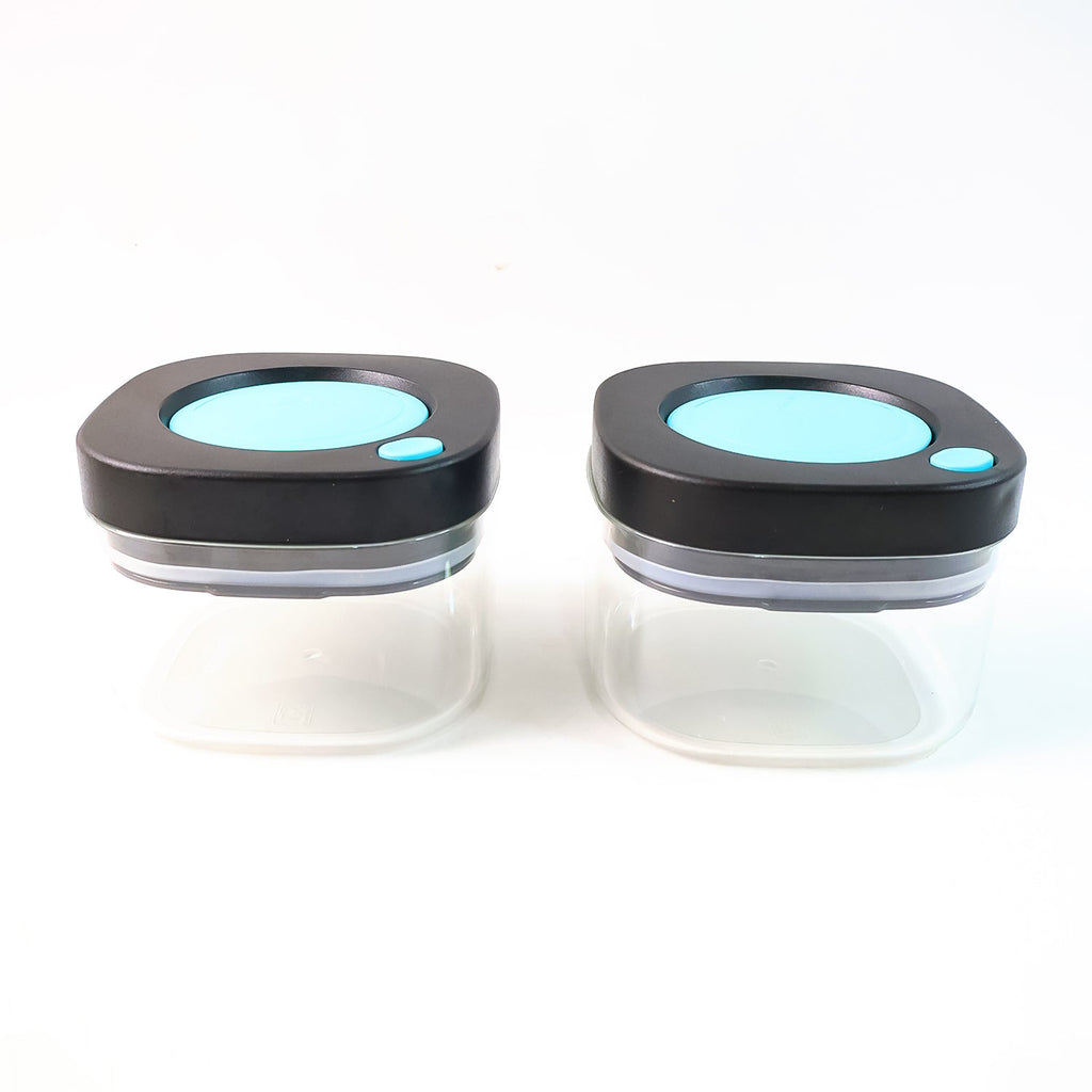 Durable airtight containers for multipurpose food storage in kitchen