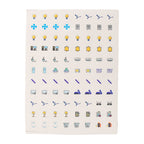 Fast ID Smart Switch Icon Sticker Set displayed on switch panels