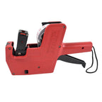 The compact Price Tag Gun shown next to an everyday item for size comparison, emphasizing its portability.