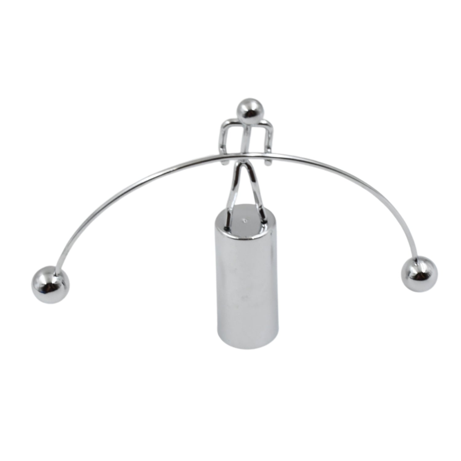Newton’s Cradle balance ball set, capturing the essence of kinetic art.