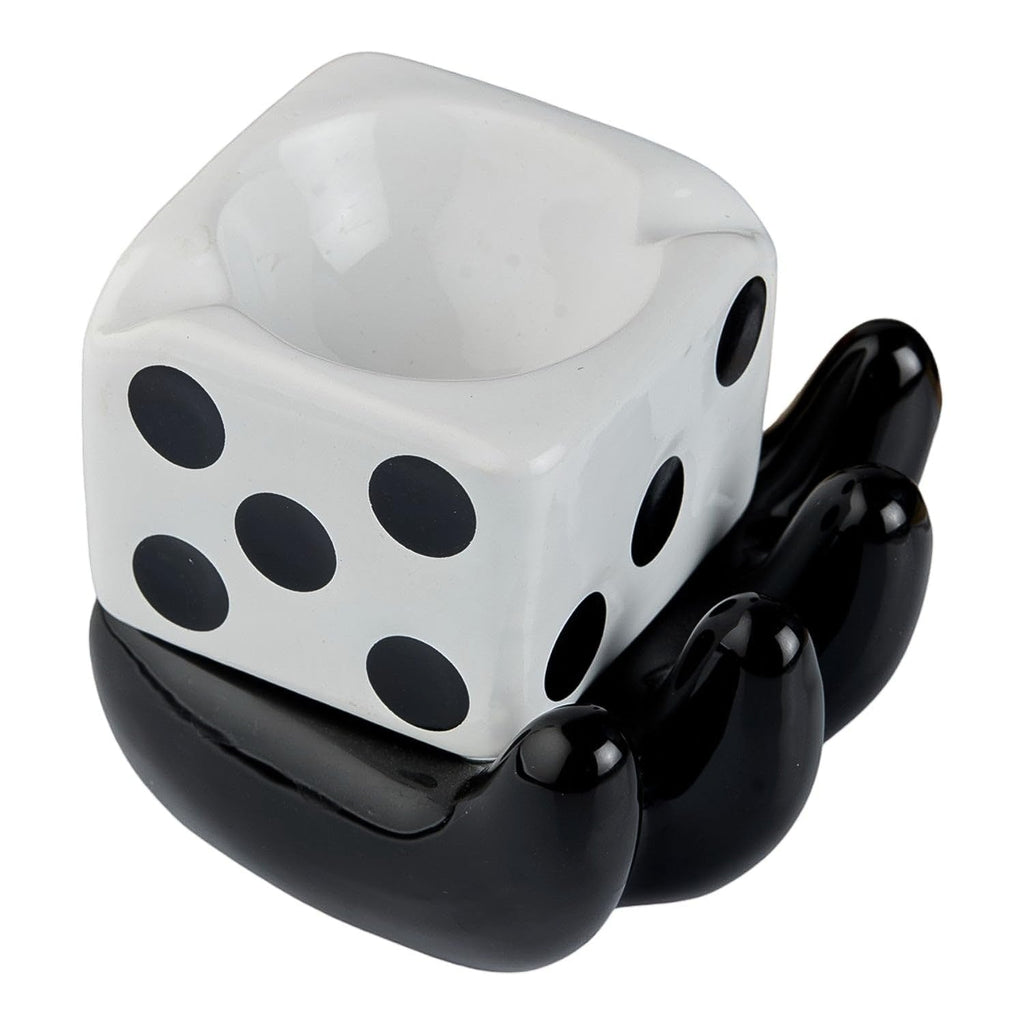 Colourful ceramic ashtray perfect for home decor and smokers