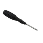 Phillips screwdriver in use, repairing a household appliance.