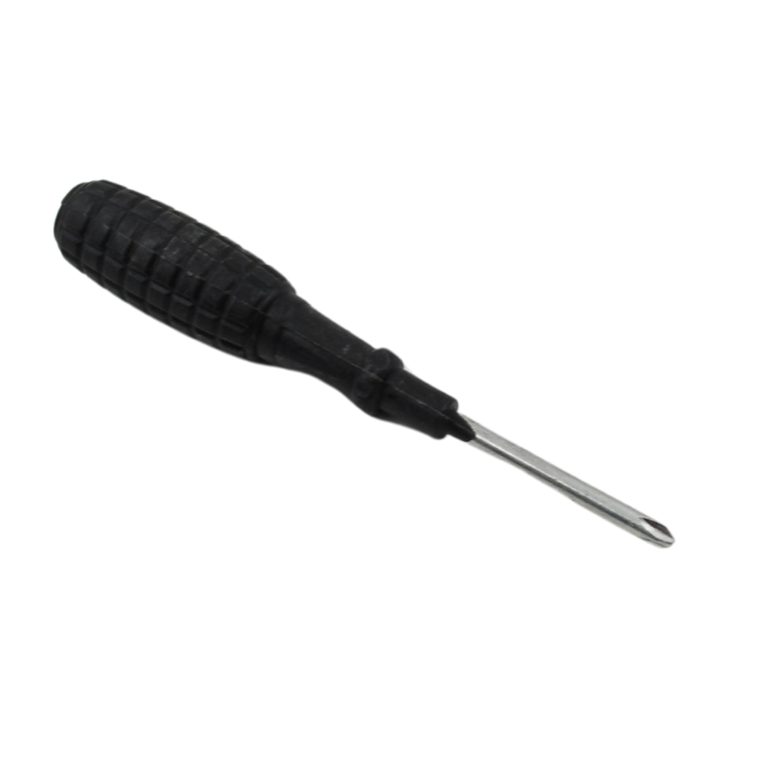 Phillips screwdriver in use, repairing a household appliance.