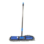 The Wet & Dry Floor Mop efficiently cleaning various floor types, showcasing its versatility.