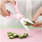 Essential 4-piece travel cutting board set with knife and peeler.