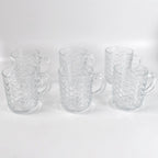 High-quality lead-free glass construction of the durable drinkware set.
