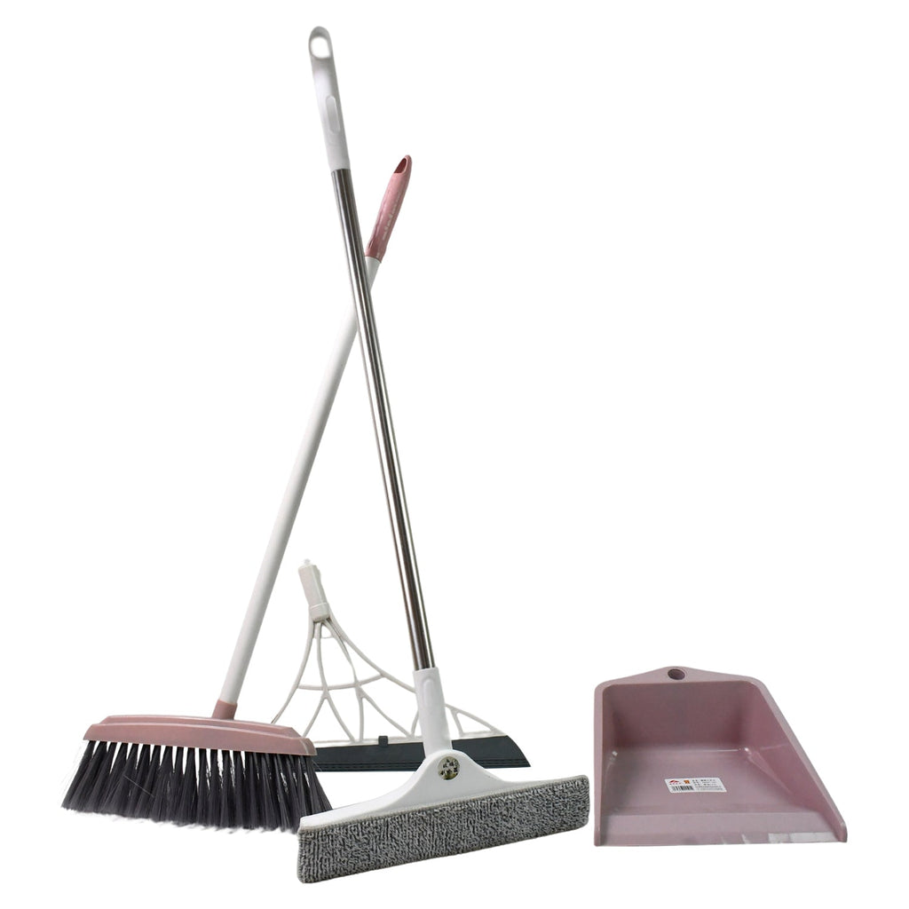 Ergonomic dustpan and broom brush designed for easy collection of dirt