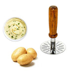 Strong GripChef paubhaji masher, ideal for quick and easy pav bhaji preparation.