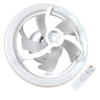 Compact Smart Ceiling Fan with remote, suitable for apartments and study rooms.