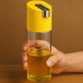 500 ml oil dispenser bottle with one-touch pour spout and airtight lid